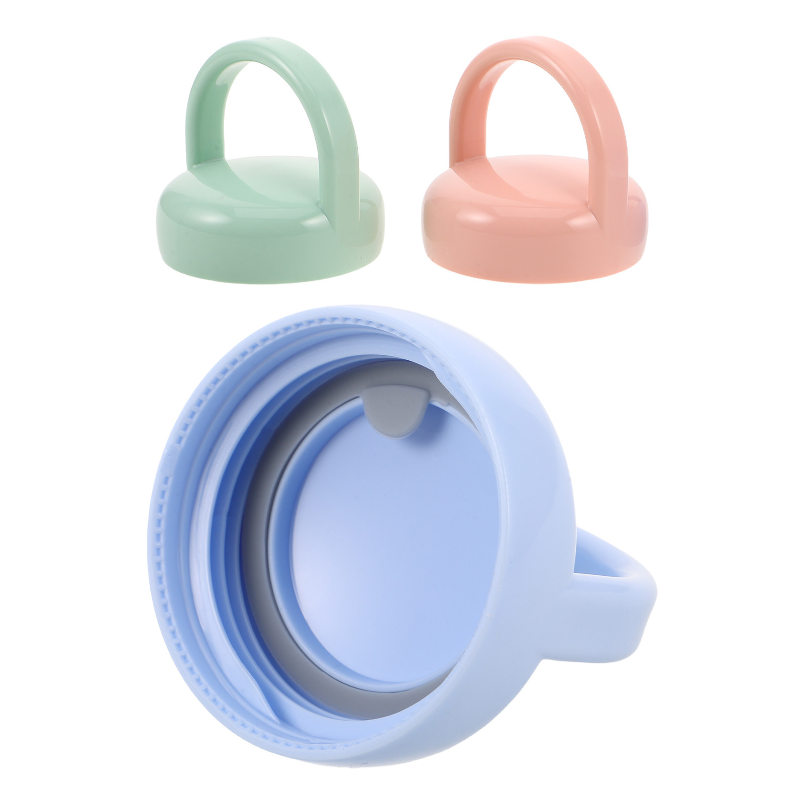 Food Storage Handling - 3 stuks flesdopjes voor babyflesjes, ergonomisch