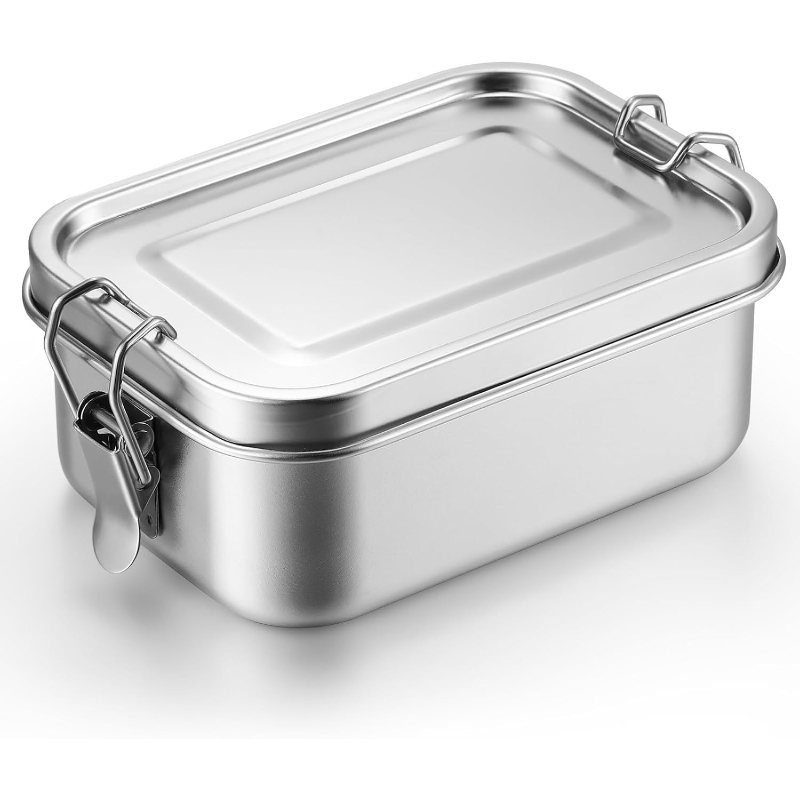 Food Storage Hot Box - Roestvrijstalen voedselbewaarcontainers met deksels Lunchbox Koelkastorganizer