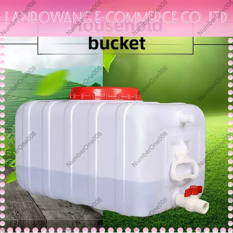 Food Storage Handling - 200L voedselveilige horizontale kunststof watertank, verdikte