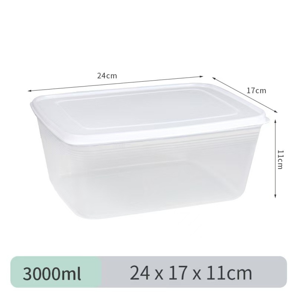Food Storage Vegetables - Stapelbare koelkastvoedselcontainer Transparante opbergdoos Keukenorganizer Bin