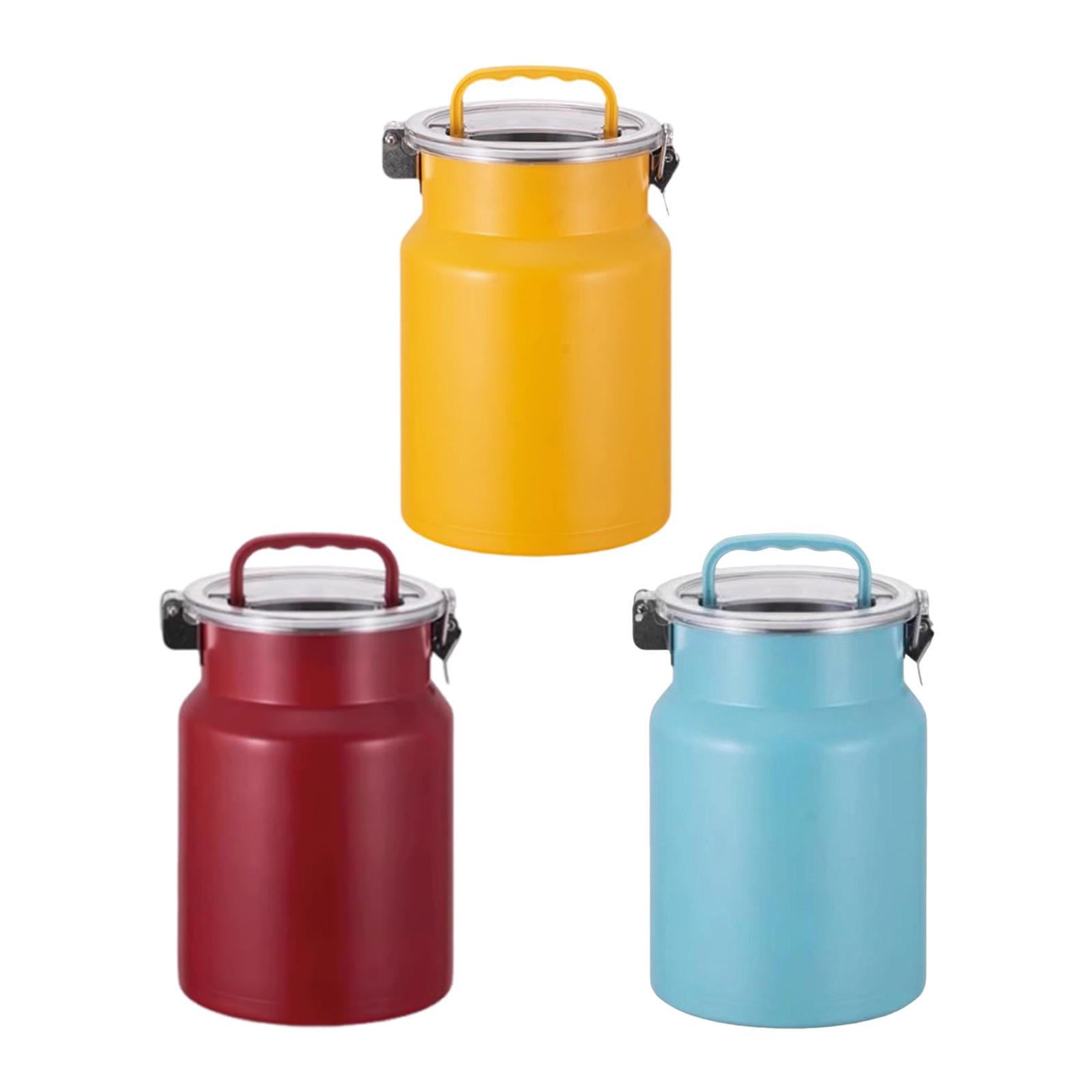 Food Storage Stainless Steel Containers - 5L multifunctionele luchtdichte graanopslagcontainer, luchtdicht en