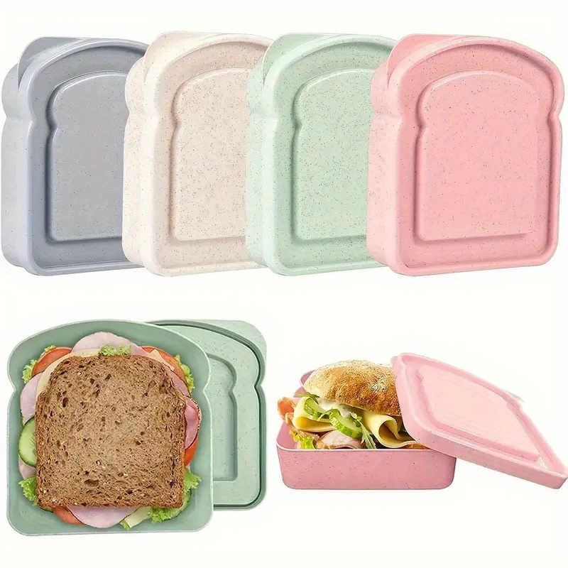 Food Storage Lunch Box - 1pc Bento-dozen, sandwichcontainers, voor lunchboxen Plastic