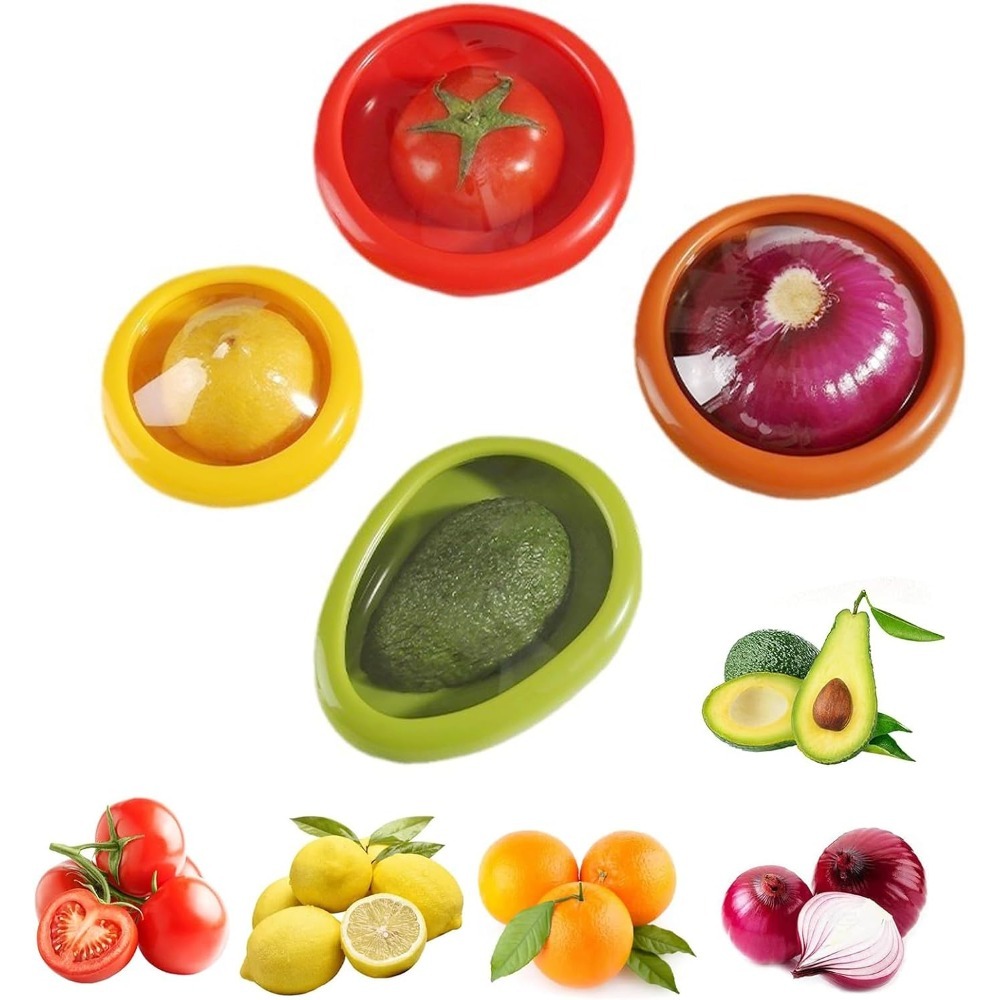 Food Storage Vegetables - Avocado Saver siliconen fruit- en groenteopslagcontainers