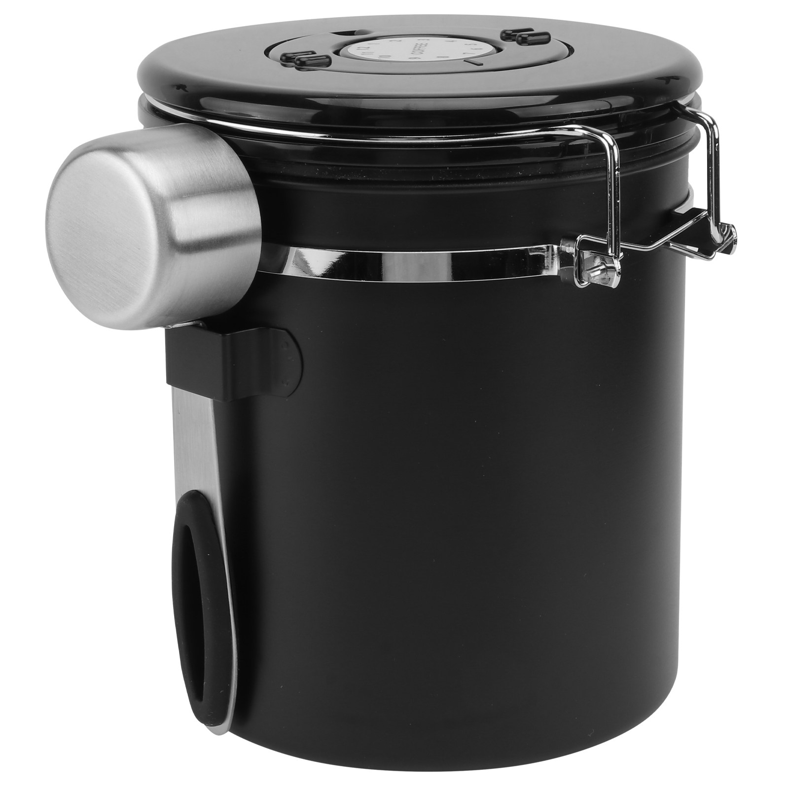 Food Storage Stainless Steel Containers - 1 Stuks Koffiebonen Afgesloten Pot RVS