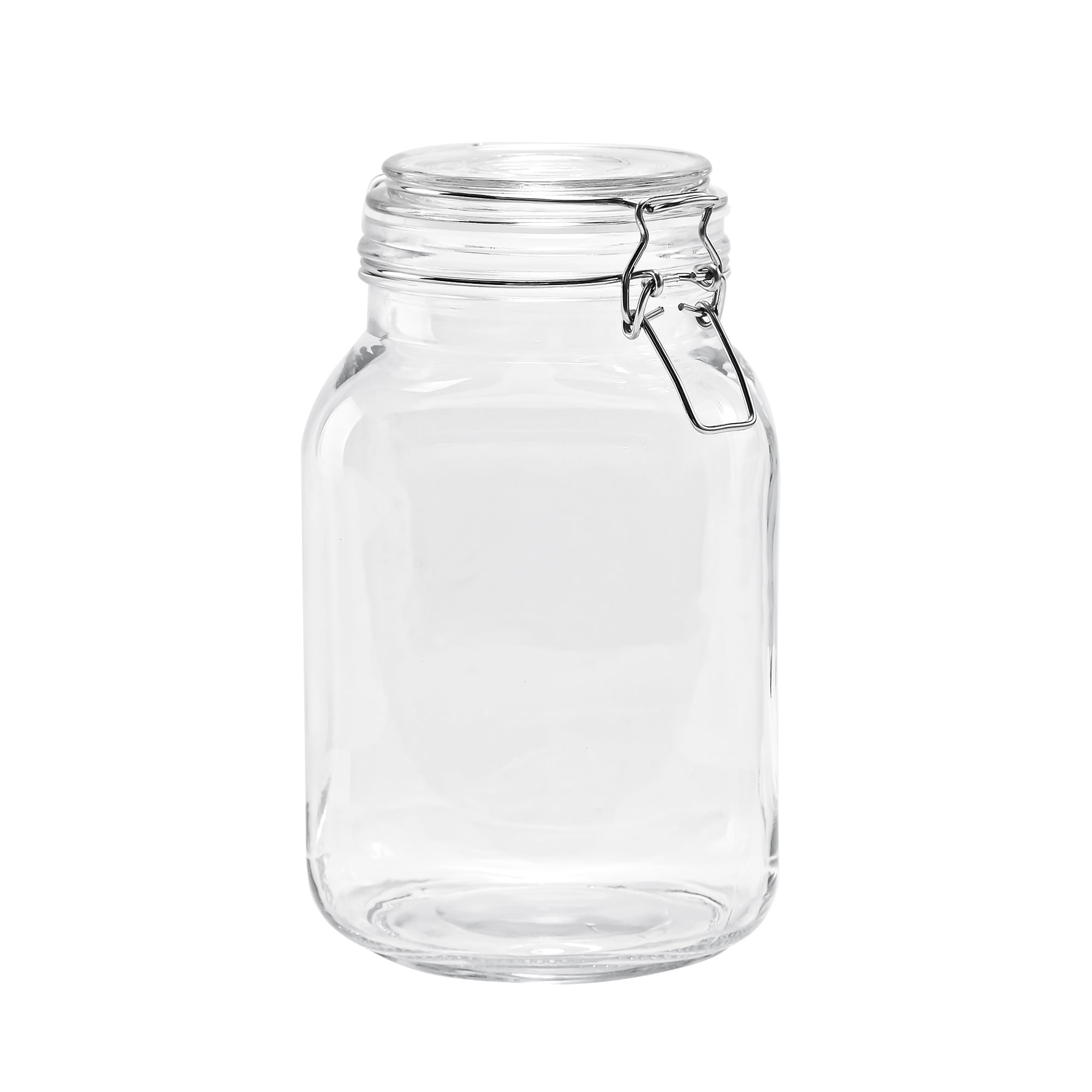 Food Storage Containers Glass - 67 oz glazen luchtdichte voedselopslagpot met