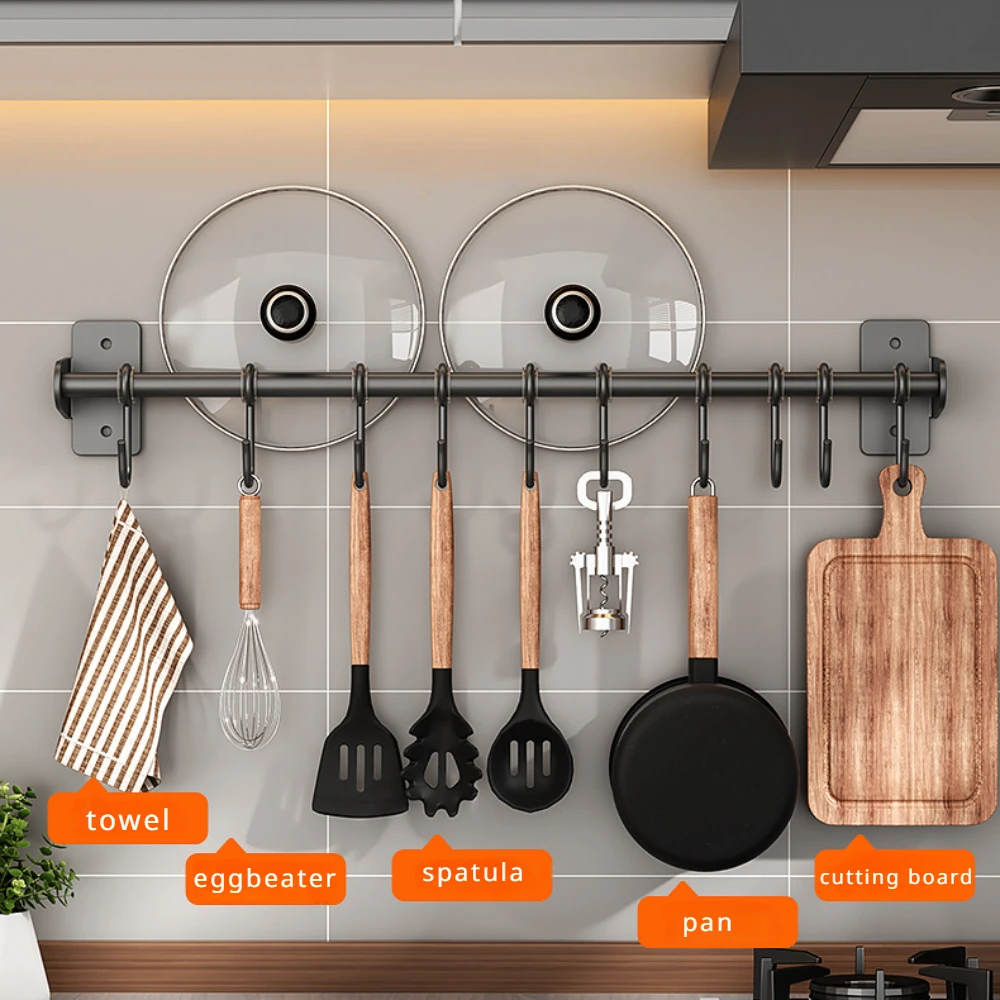 Food Storage Shelving - Geen punch Keukenhaakrek Roestvrij stalen wandplanken