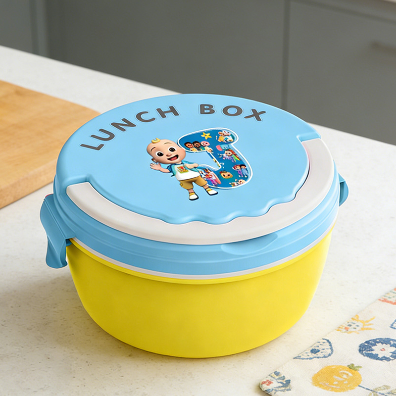 Food Storage Lunch Box - Cocomelon Lunchboxen Draagbare Bento Maaltijdkoffer Jongens