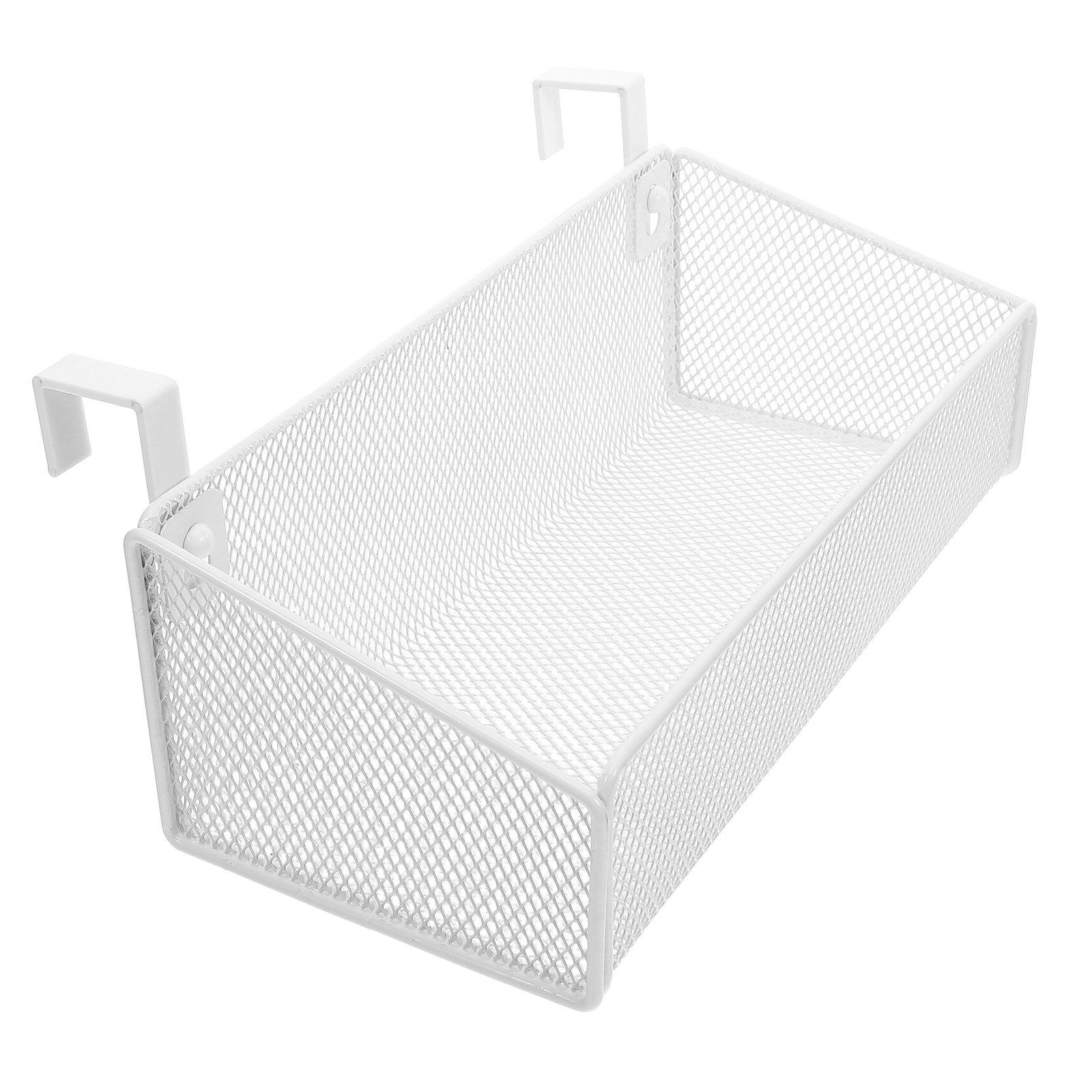 Food Storage Essentials - Metalen bedzijde-opbergmand voor boeken, telefoons, drankjes,