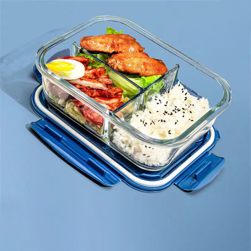 Food Storage Containers Glass - Nieuwe stijl lunchbox glas 1050 ml