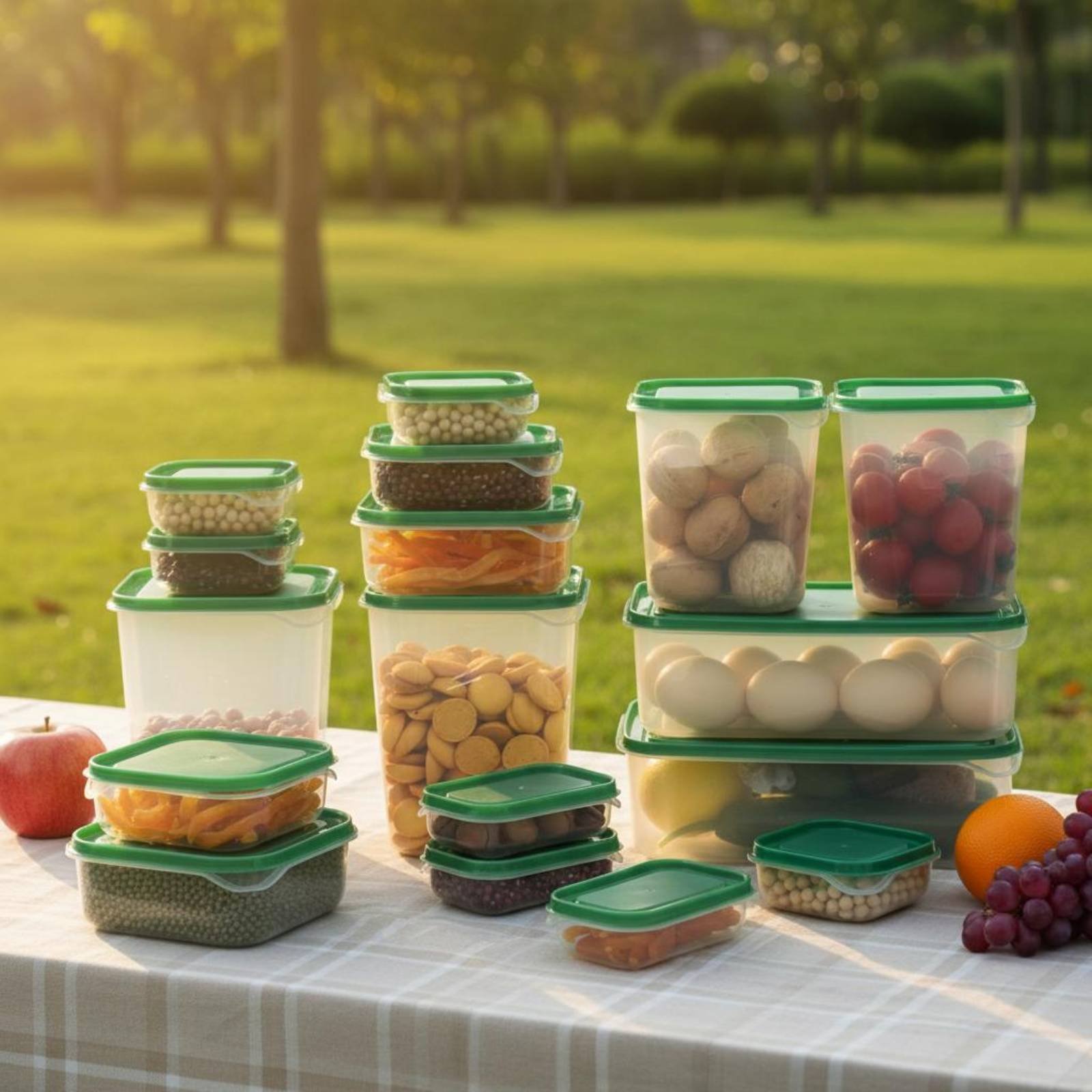 17-delige koelkast opbergbox s - Food Storage Box Plastic recensie en prijs