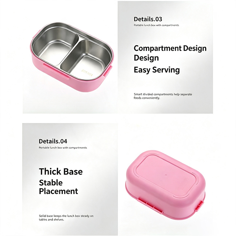 304 roestvrijstalen compartime - Food Storage Metal Box recensie en prijs