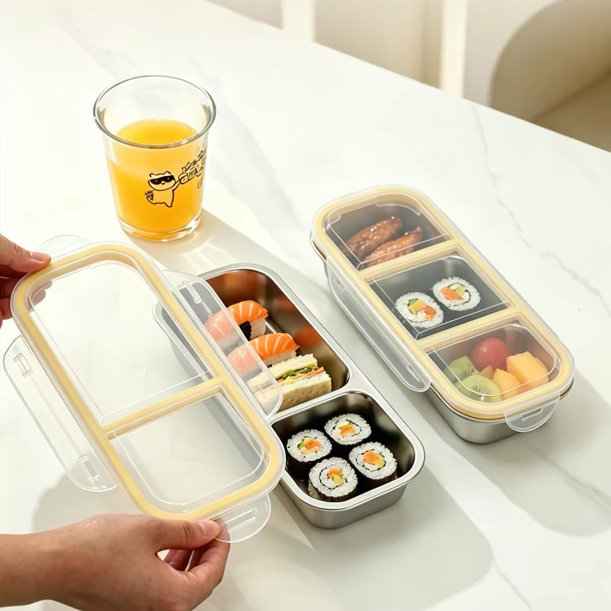Roestvrijstalen voedselopslagc - Food Storage Metal Box recensie en prijs