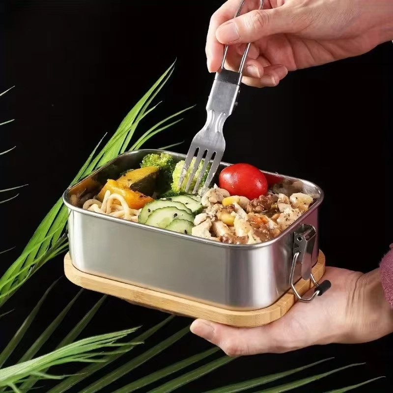 Duurzame lunchbox van roestvri - Food Storage Stainless Steel Containers recensie en prijs