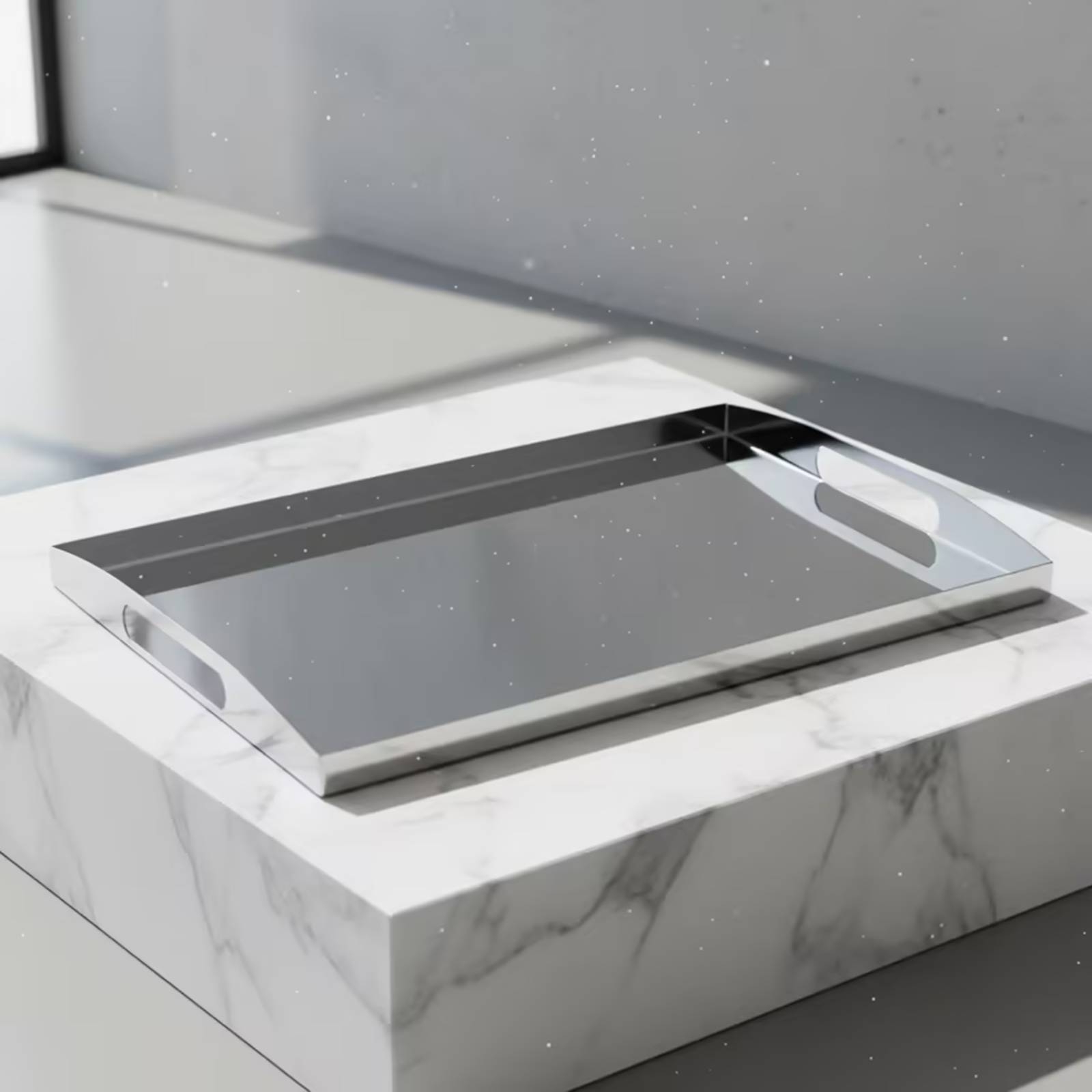Roestvrijstalen dienblad met s - Food Storage Handling recensie en prijs