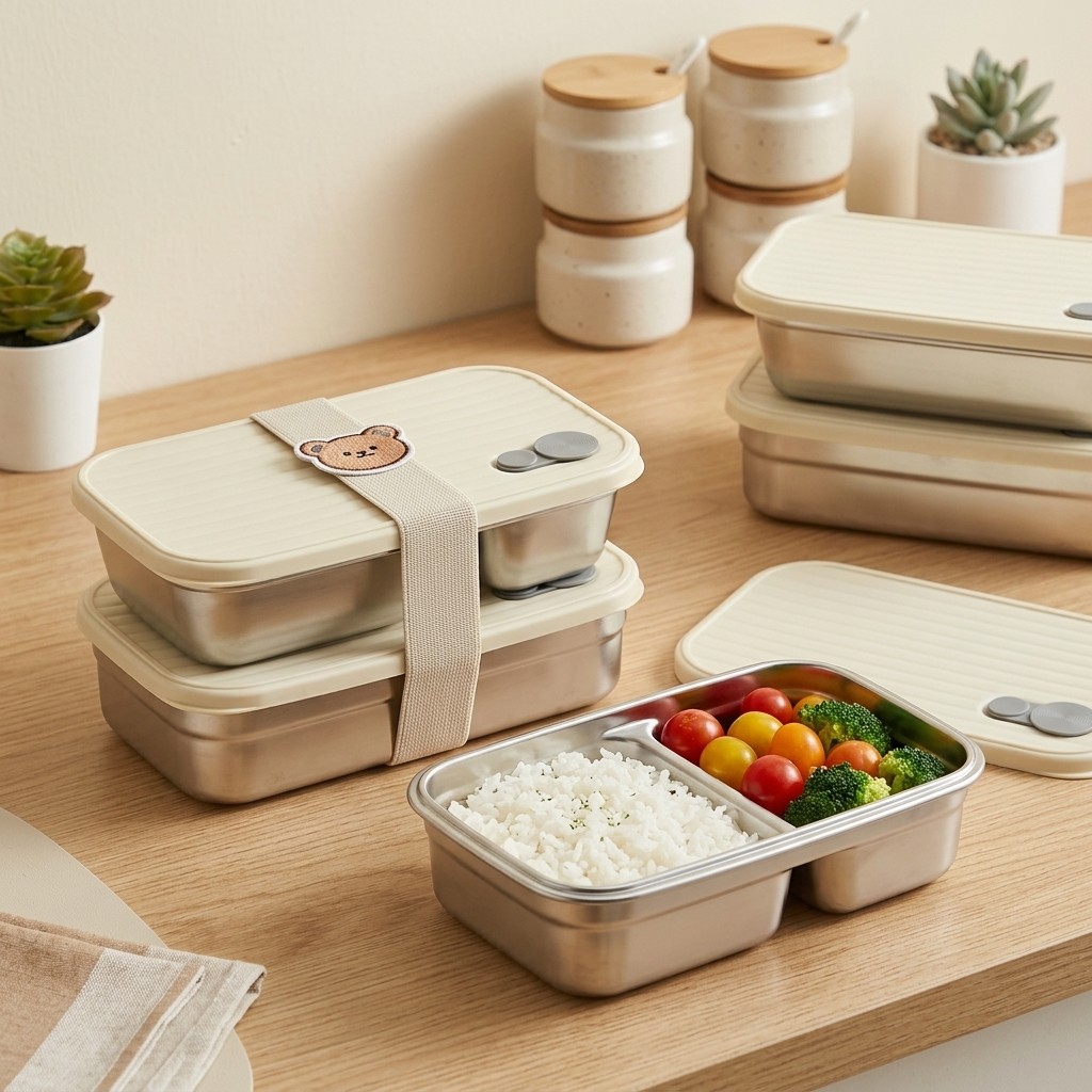 RVS Bento Box Metalen Lunchbox - Food Storage Metal Box recensie en prijs