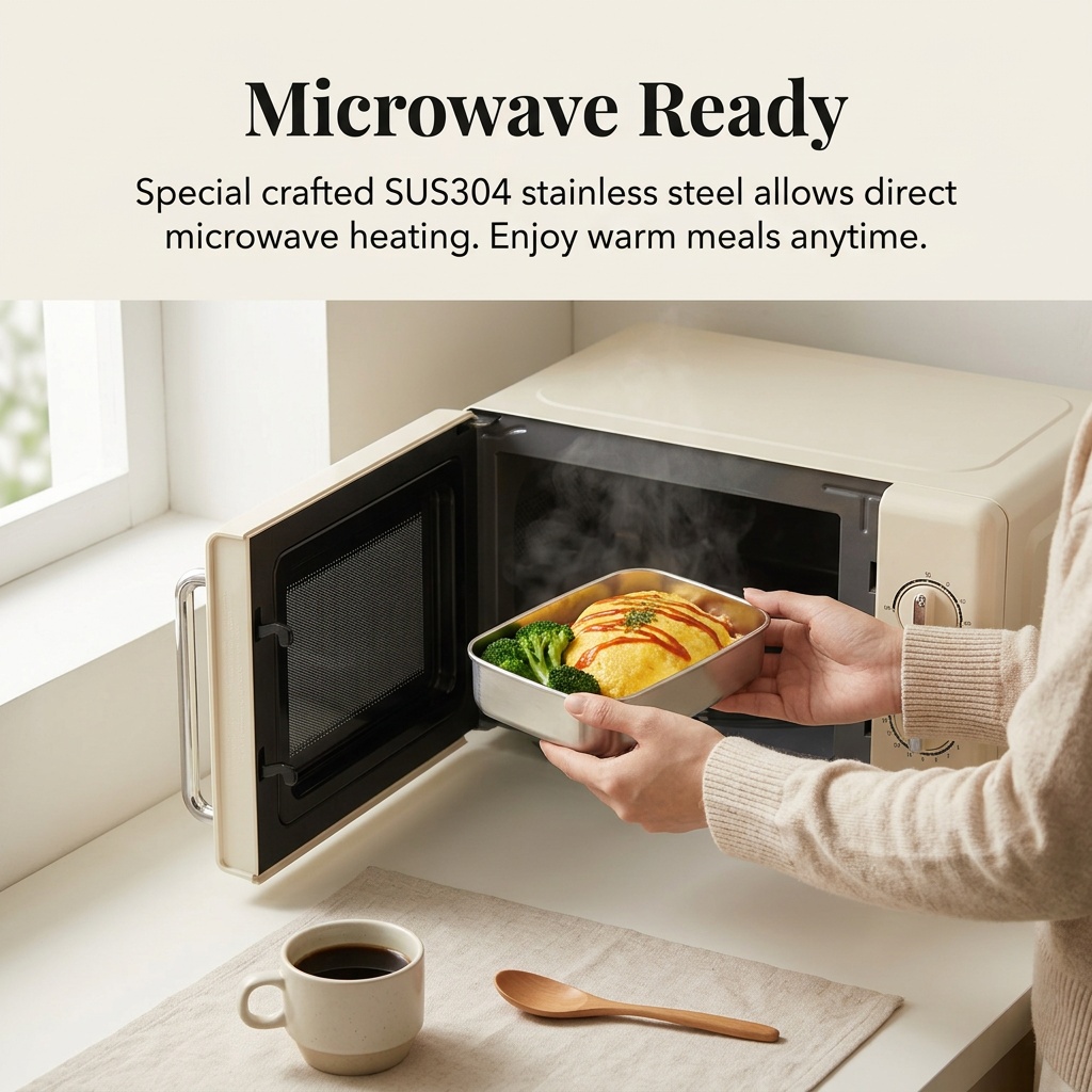 RVS Bento Box Metalen Lunchbox - Food Storage Metal Box recensie en prijs