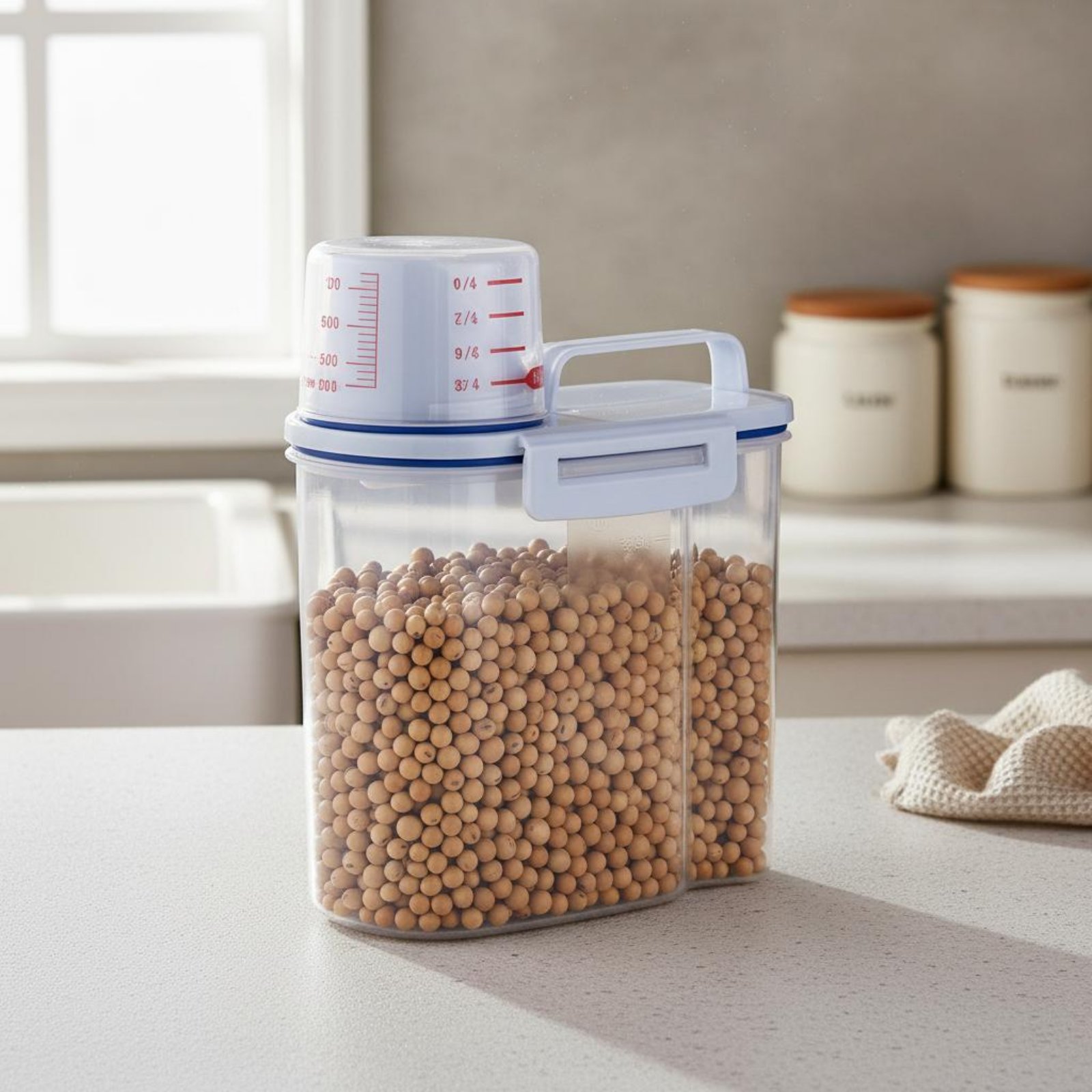 Rijstbewaarcontainer Veilige r - Food Storage Dispenser recensie en prijs