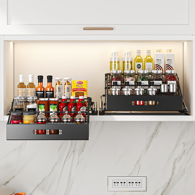 1-delige 3-laags uittrekbare o - Food Storage Shelving recensie en prijs