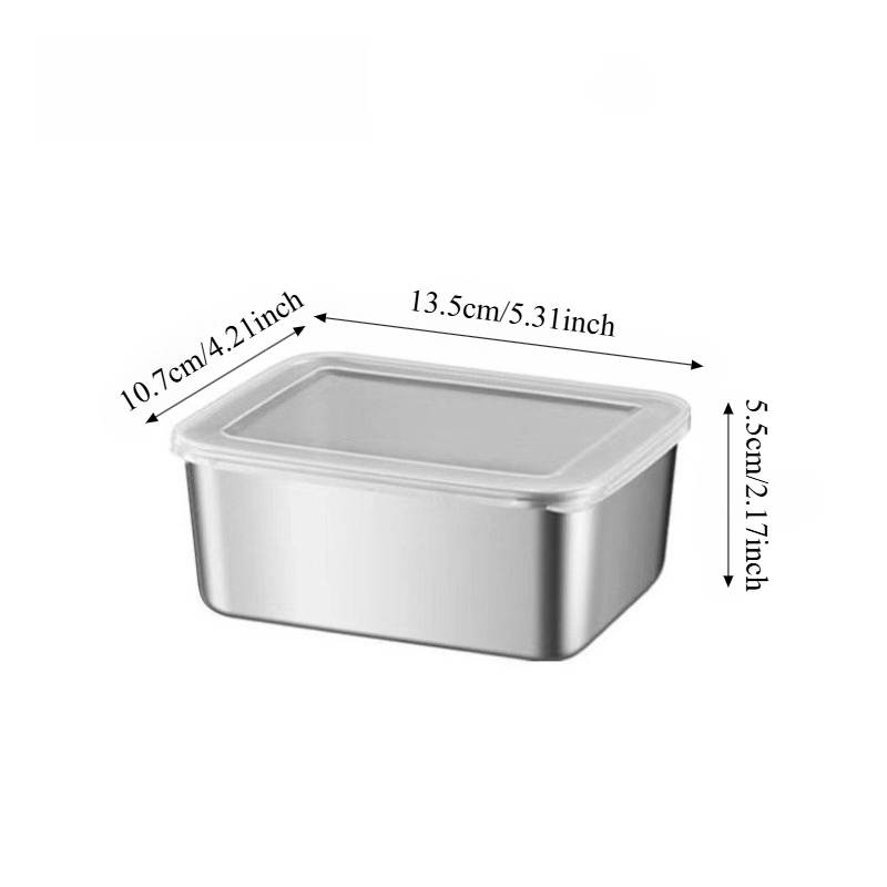 3/6 stuks roestvrijstalen rech - Food Storage Stainless Steel Containers recensie en prijs