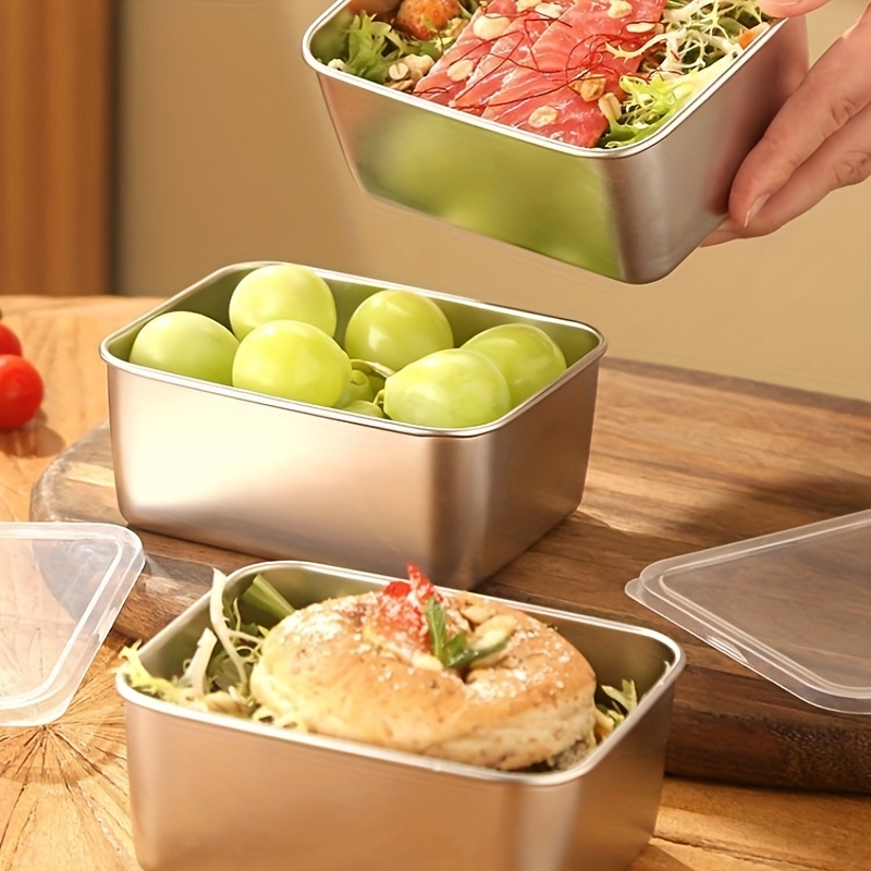3/6 stuks roestvrijstalen rech - Food Storage Stainless Steel Containers recensie en prijs