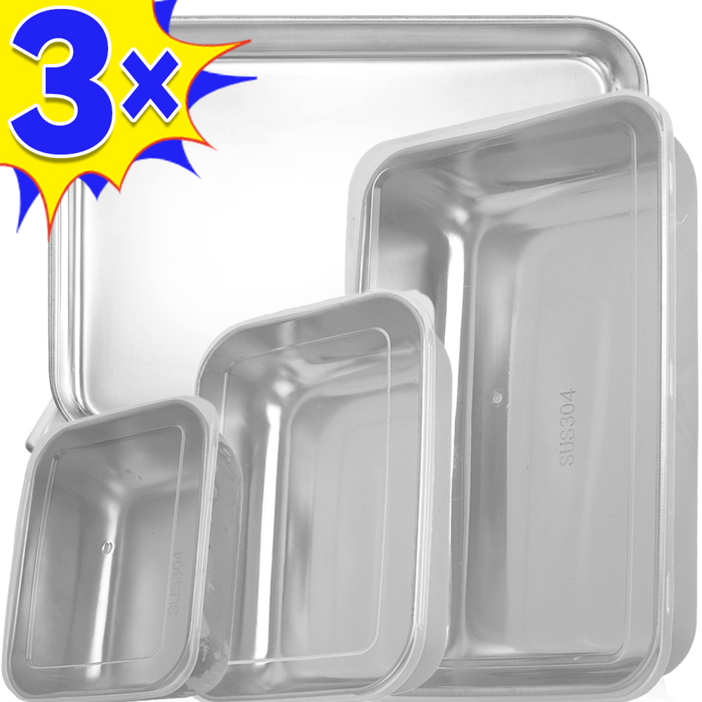 Roestvrijstalen voedselopbergd - Food Storage Metal Box recensie en prijs