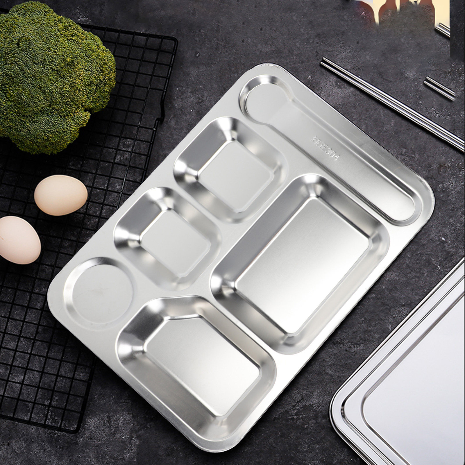 1 stuk roestvrijstalen lunchba - Food Storage Lunch Box recensie en prijs