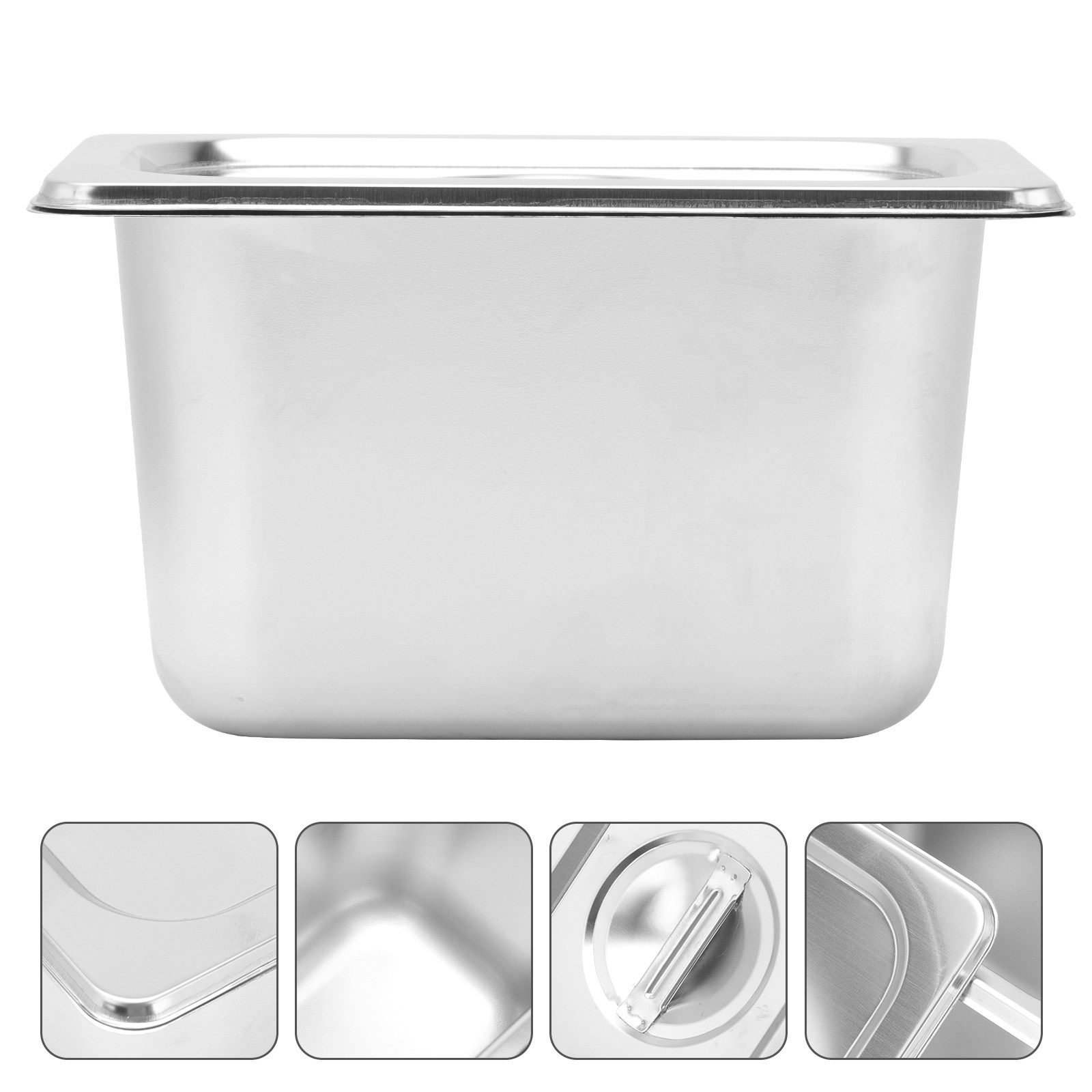 1 set roestvrijstalen groenteb - Food Storage Stainless Steel Containers recensie en prijs