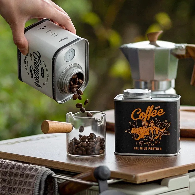Koffiebonen verzegelde blikken - Food Storage Metal Box recensie en prijs