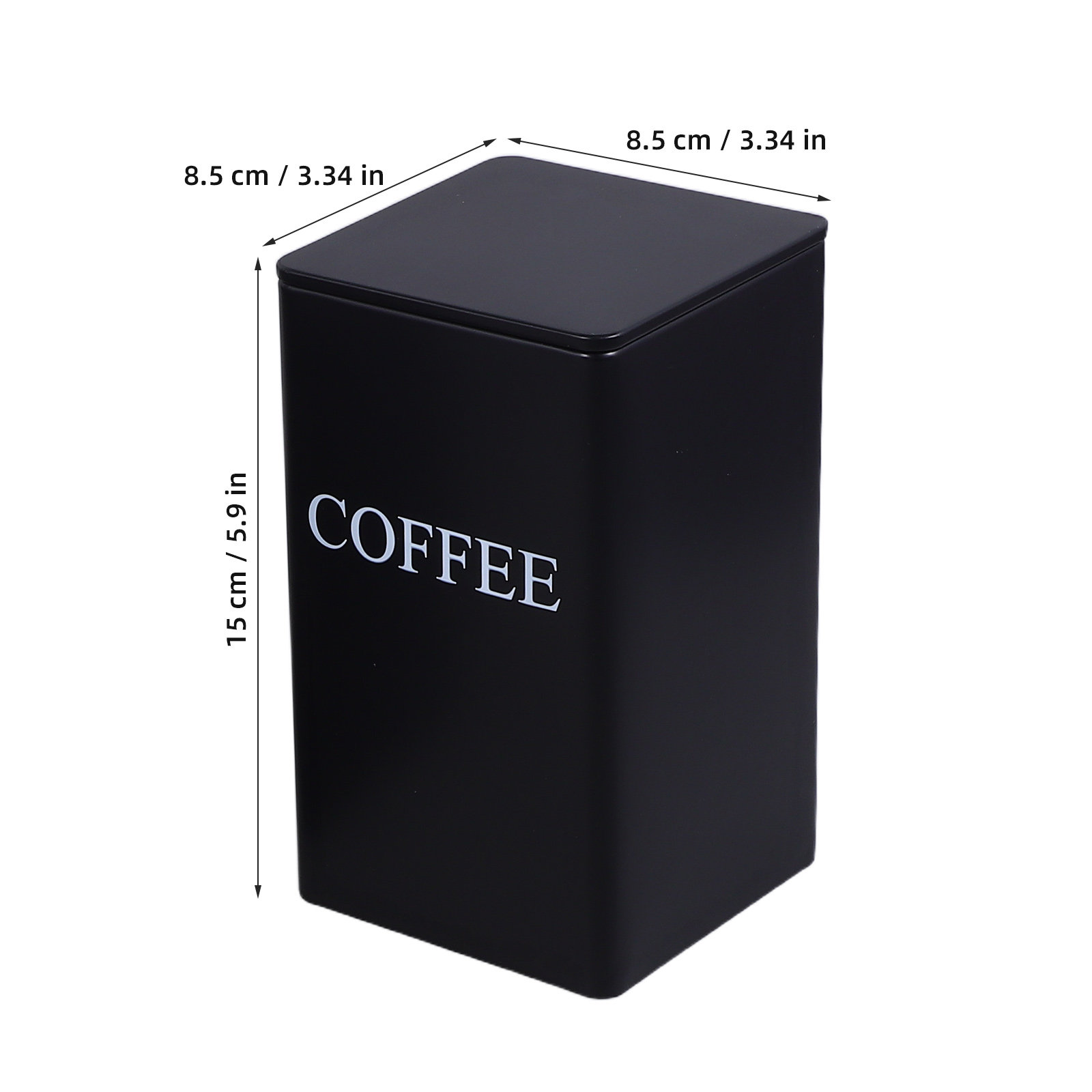 3-delige set metalen vierkante - Food Storage Jars Plastic recensie en prijs