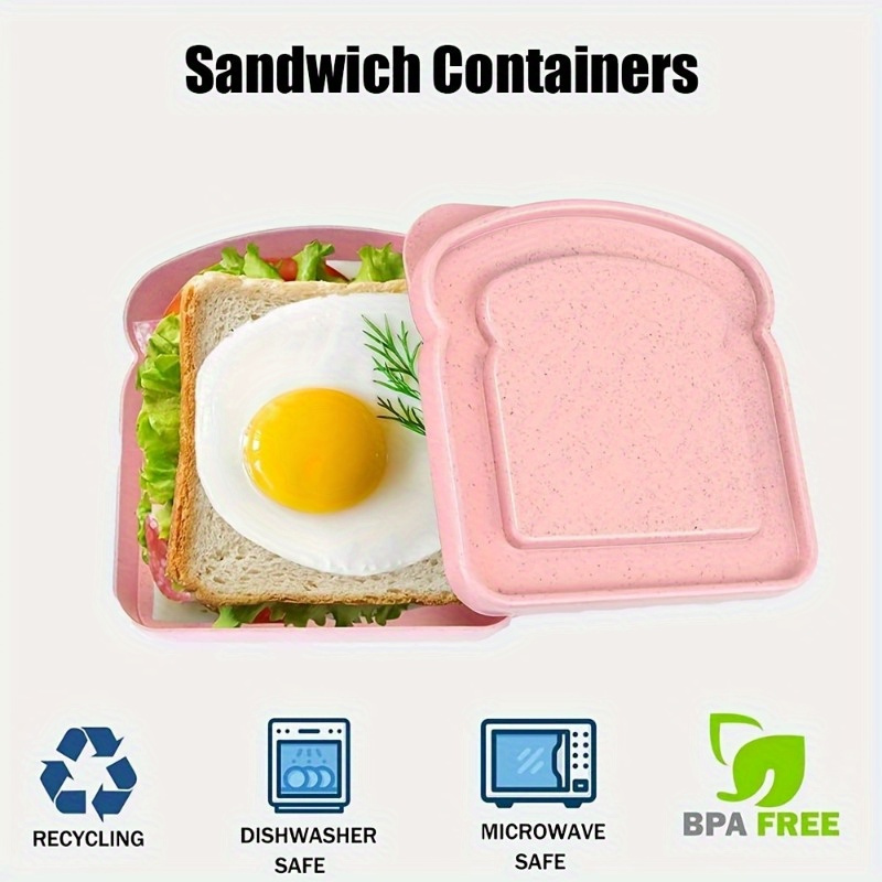 1pc Bento-dozen, sandwichconta - Food Storage Lunch Box recensie en prijs
