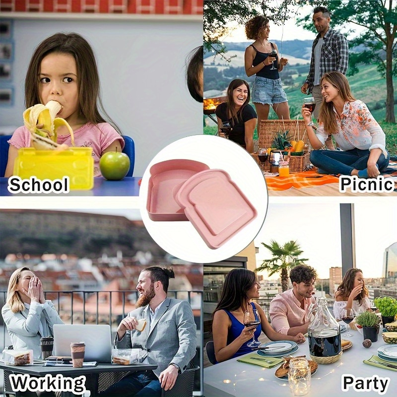 1pc Bento-dozen, sandwichconta - Food Storage Lunch Box recensie en prijs