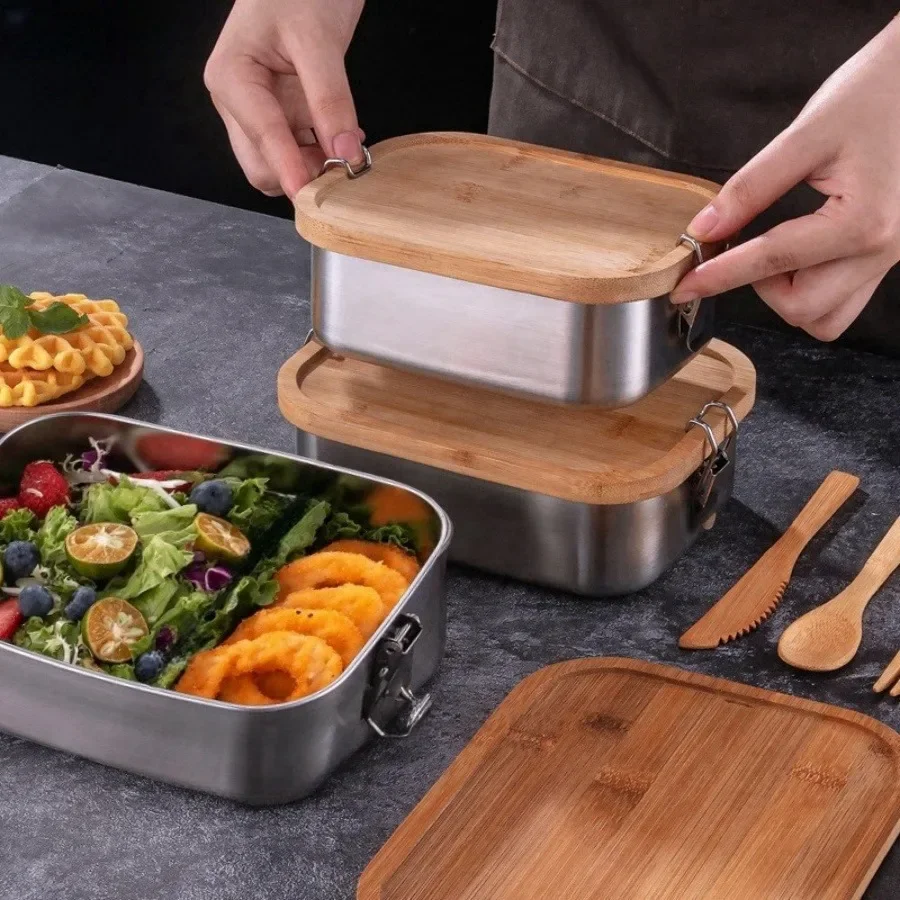 Nieuwe 304 roestvrijstalen lun - Food Storage Equipment recensie en prijs