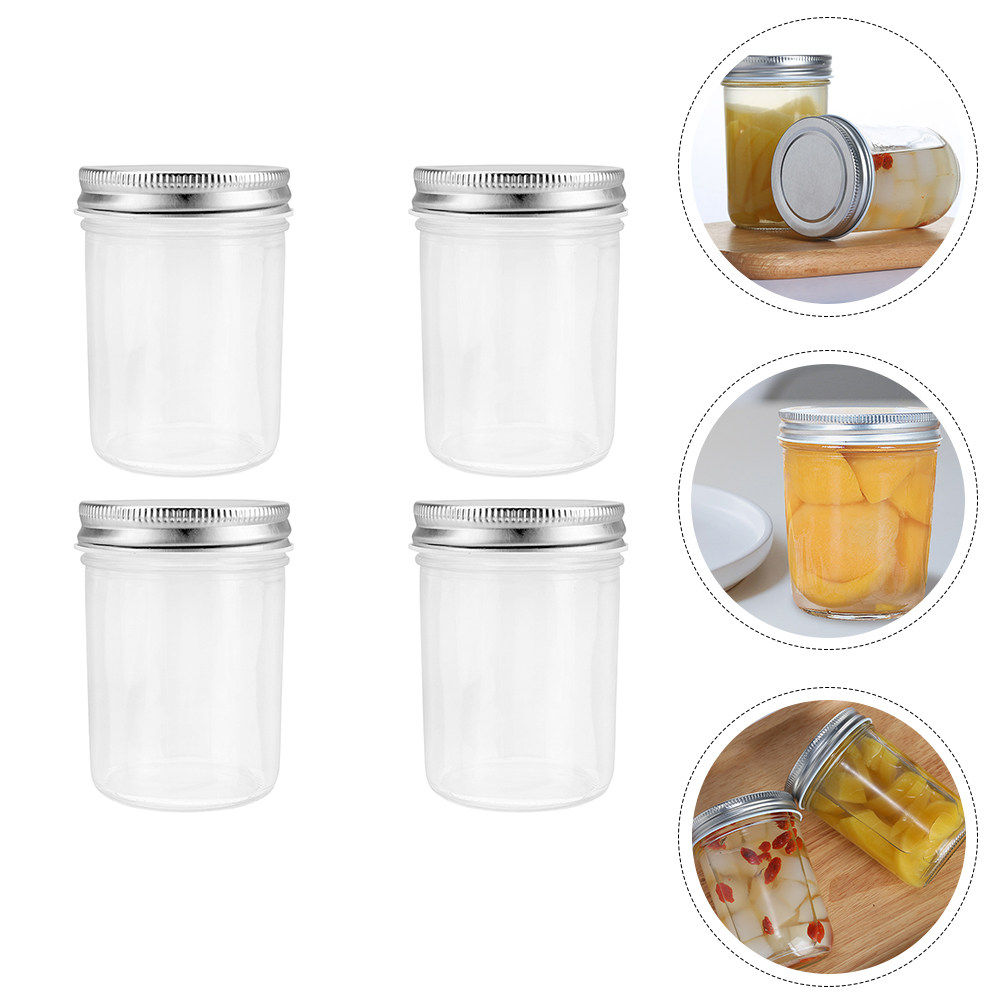 4 stuks glazen inmaakpotten, l - Food Storage Containers Glass recensie en prijs