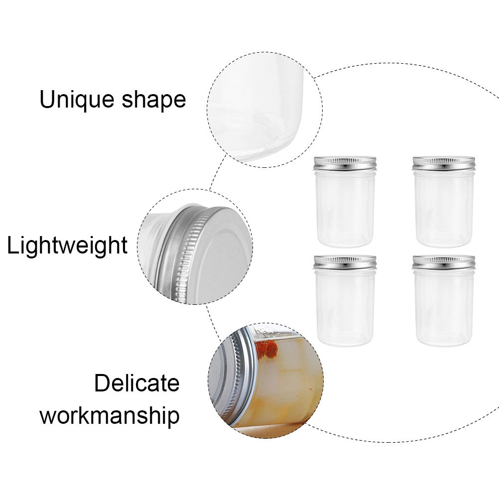 4 stuks glazen inmaakpotten, l - Food Storage Containers Glass recensie en prijs