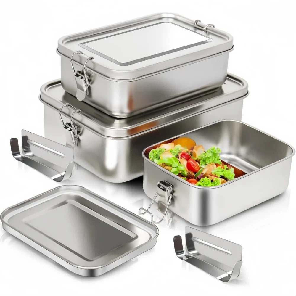 RVS Bento Box Metalen Lunchbox - Food Storage Metal Box recensie en prijs
