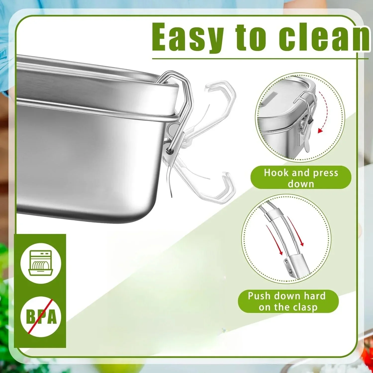 RVS Bento Box Metalen Lunchbox - Food Storage Metal Box recensie en prijs
