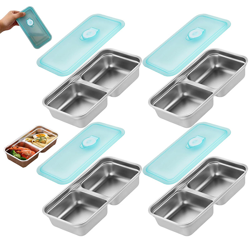 Draagbare roestvrijstalen vers - Food Storage Stainless Steel Containers recensie en prijs