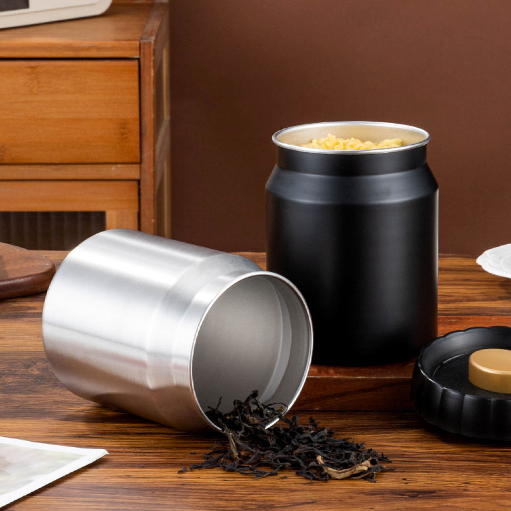 Vacuüm verzegelde koffiebonen  - Food Storage Stainless Steel Containers recensie en prijs