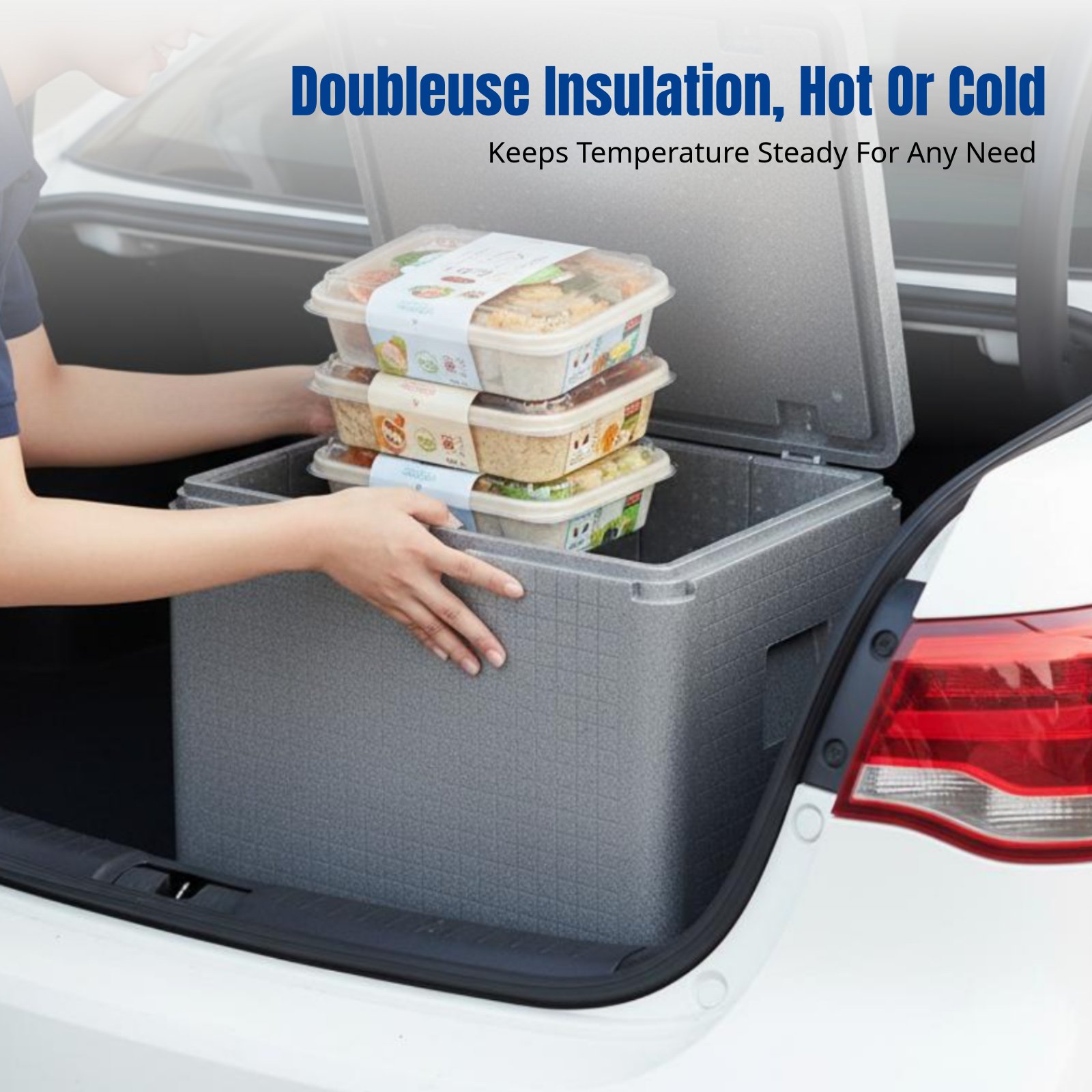 Grote EPP-foam koelbox, voedse - Food Storage Hot Box recensie en prijs