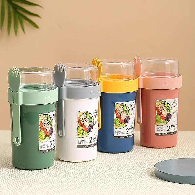 Bento Lunchbox Salade Havermou - Food Storage Jars Plastic recensie en prijs