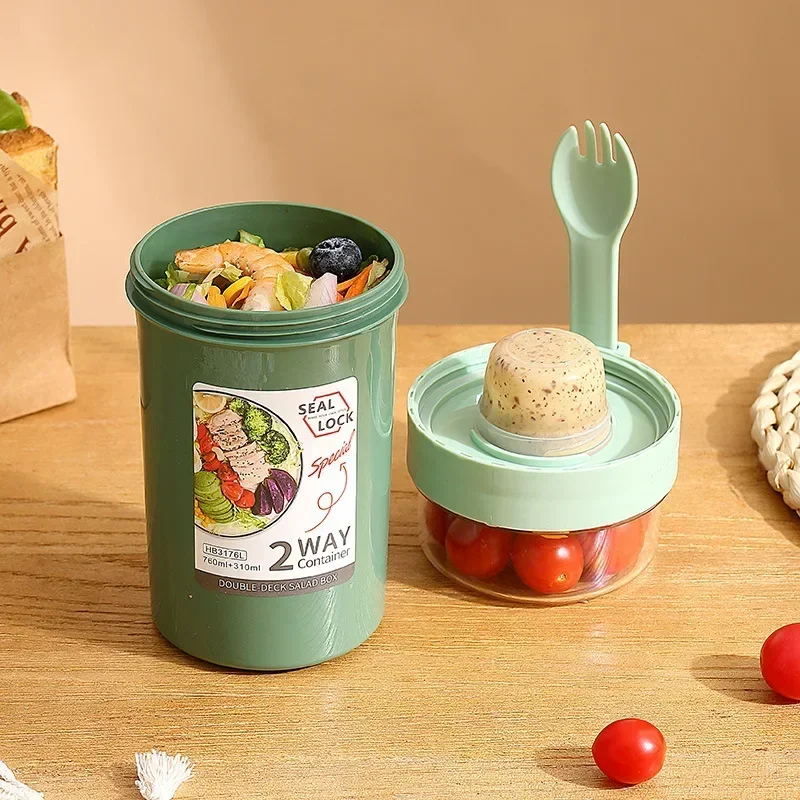 Bento Lunchbox Salade Havermou - Food Storage Jars Plastic recensie en prijs