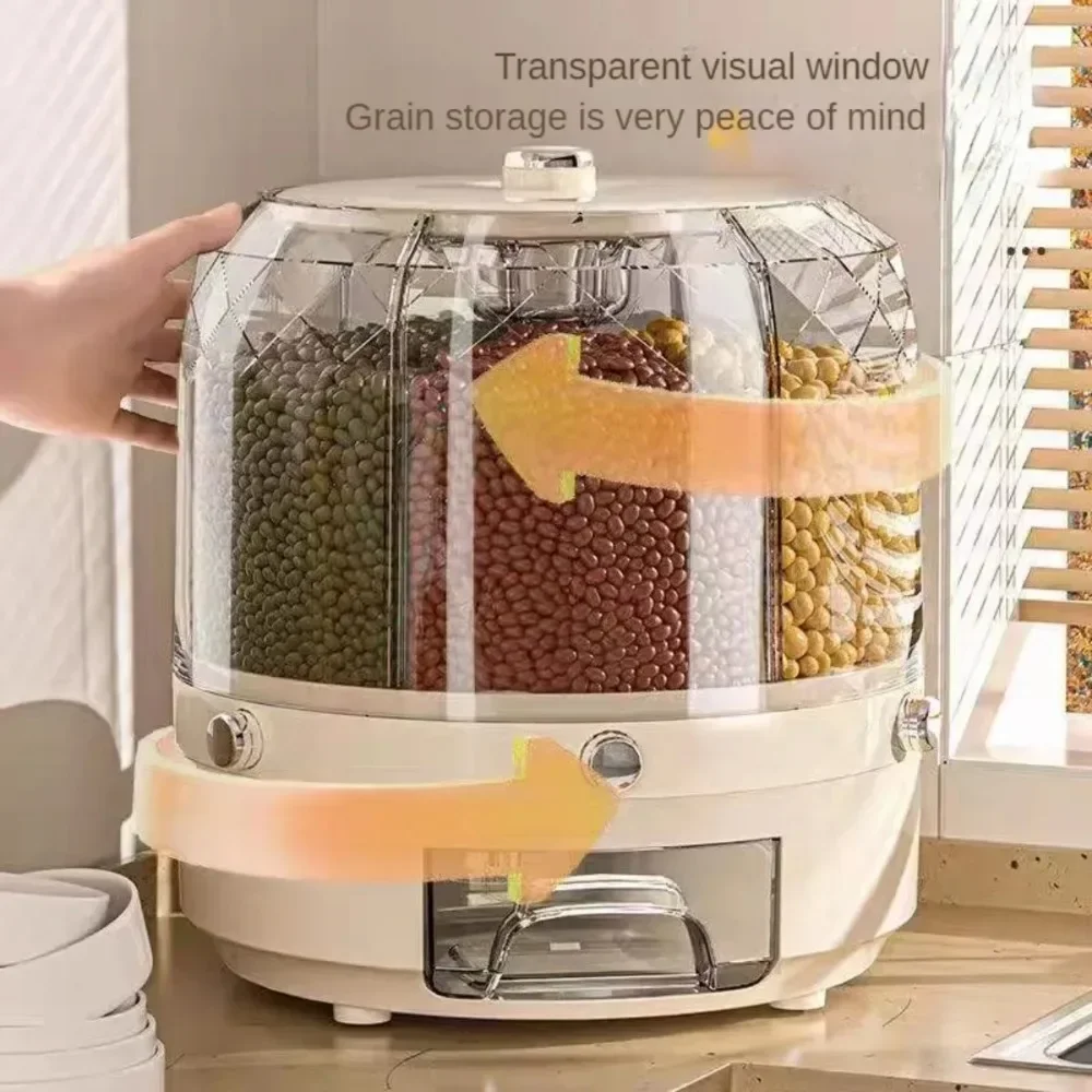 Voedselveilige draaibare graan - Food Storage Dispenser recensie en prijs