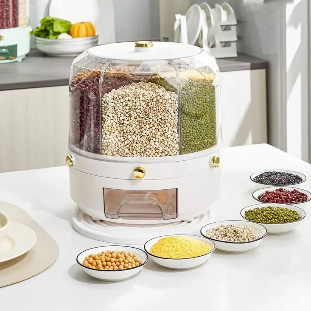 Voedselveilige draaibare graan - Food Storage Dispenser recensie en prijs