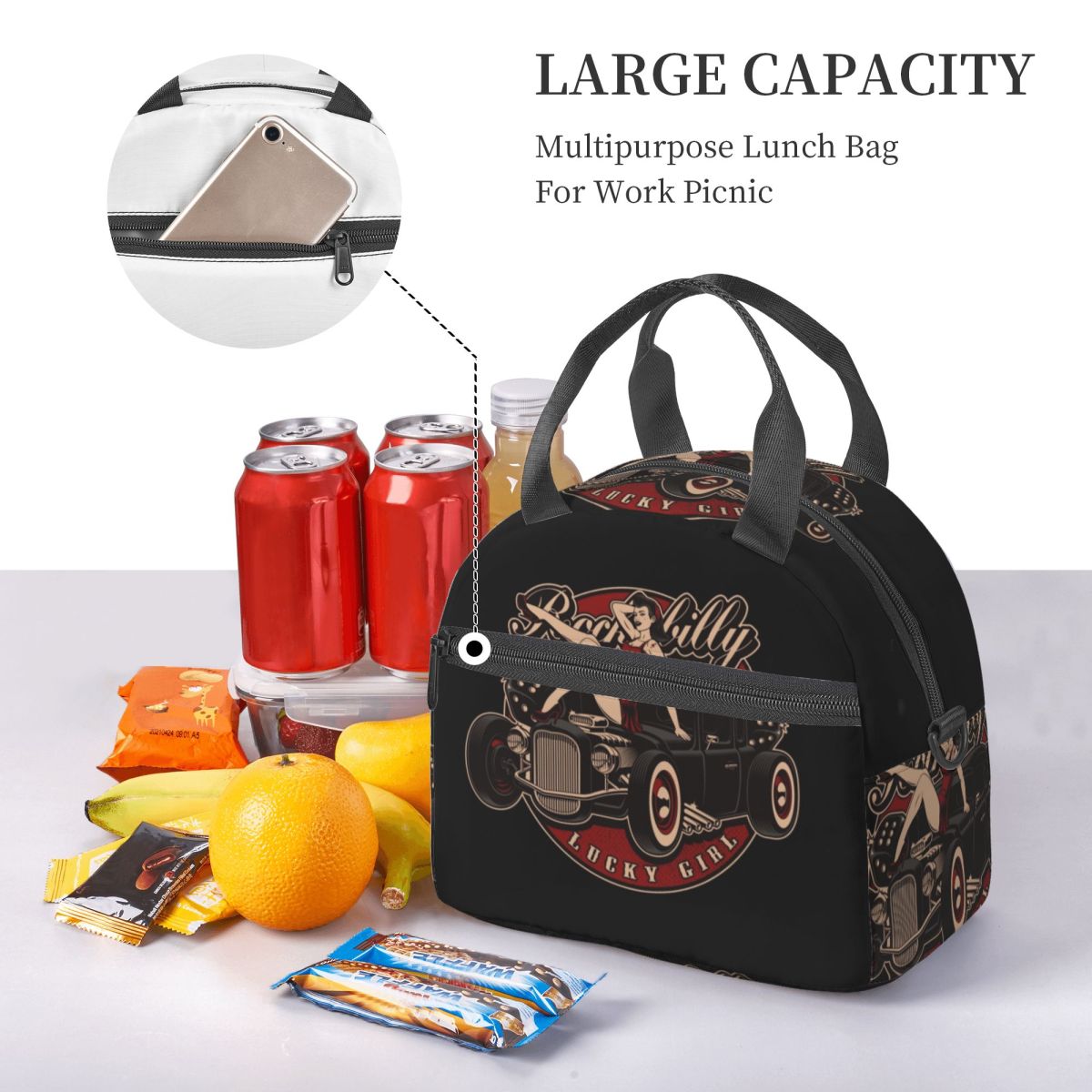 Rockabilly Hot Rod Pin Up geïs - Food Storage Hot Box recensie en prijs