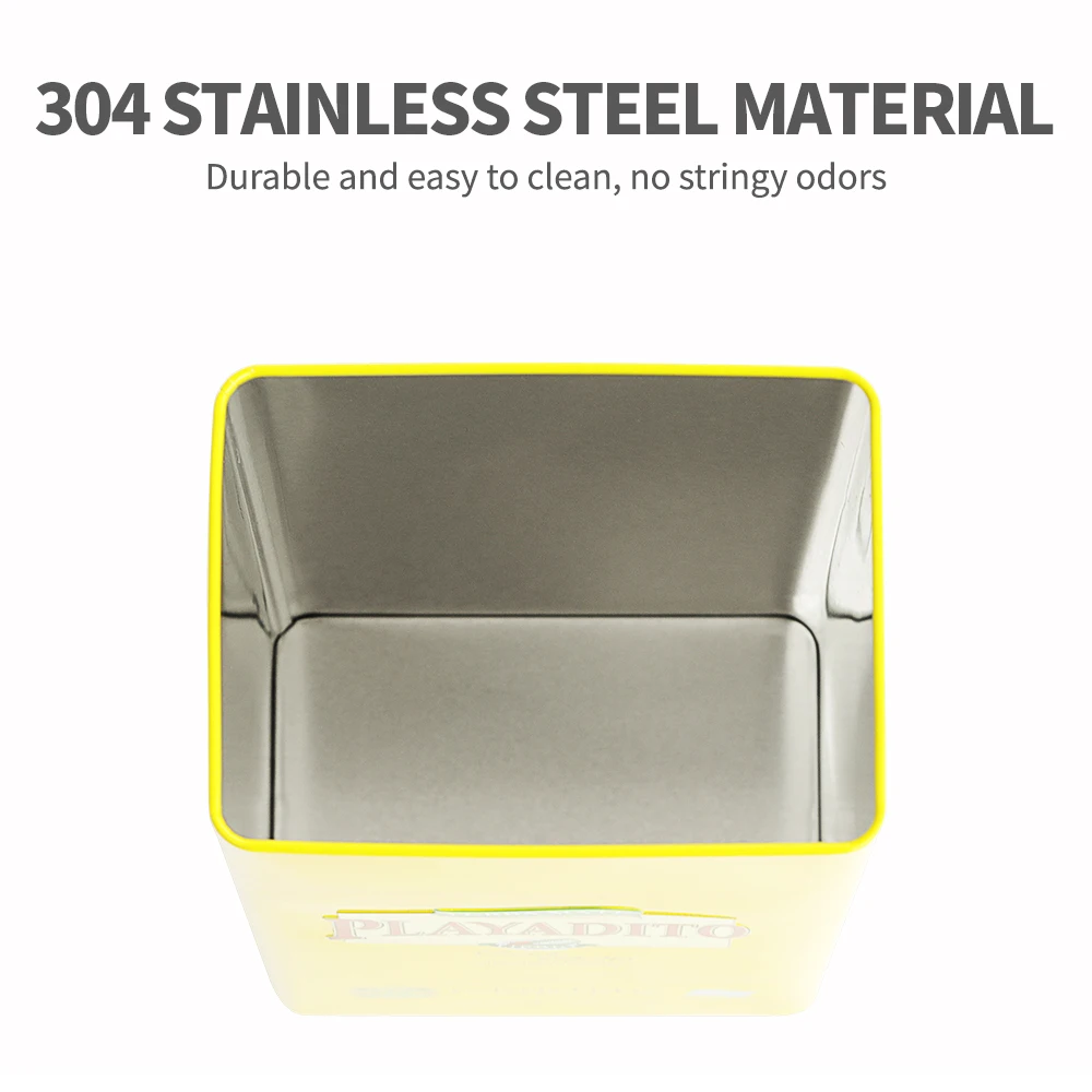 500G Keukenorganizer Met Dekse - Food Storage Metal Box recensie en prijs