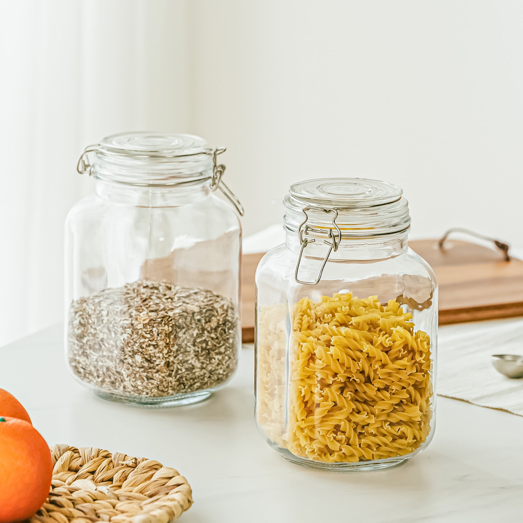 67 oz glazen luchtdichte voeds - Food Storage Containers Glass recensie en prijs