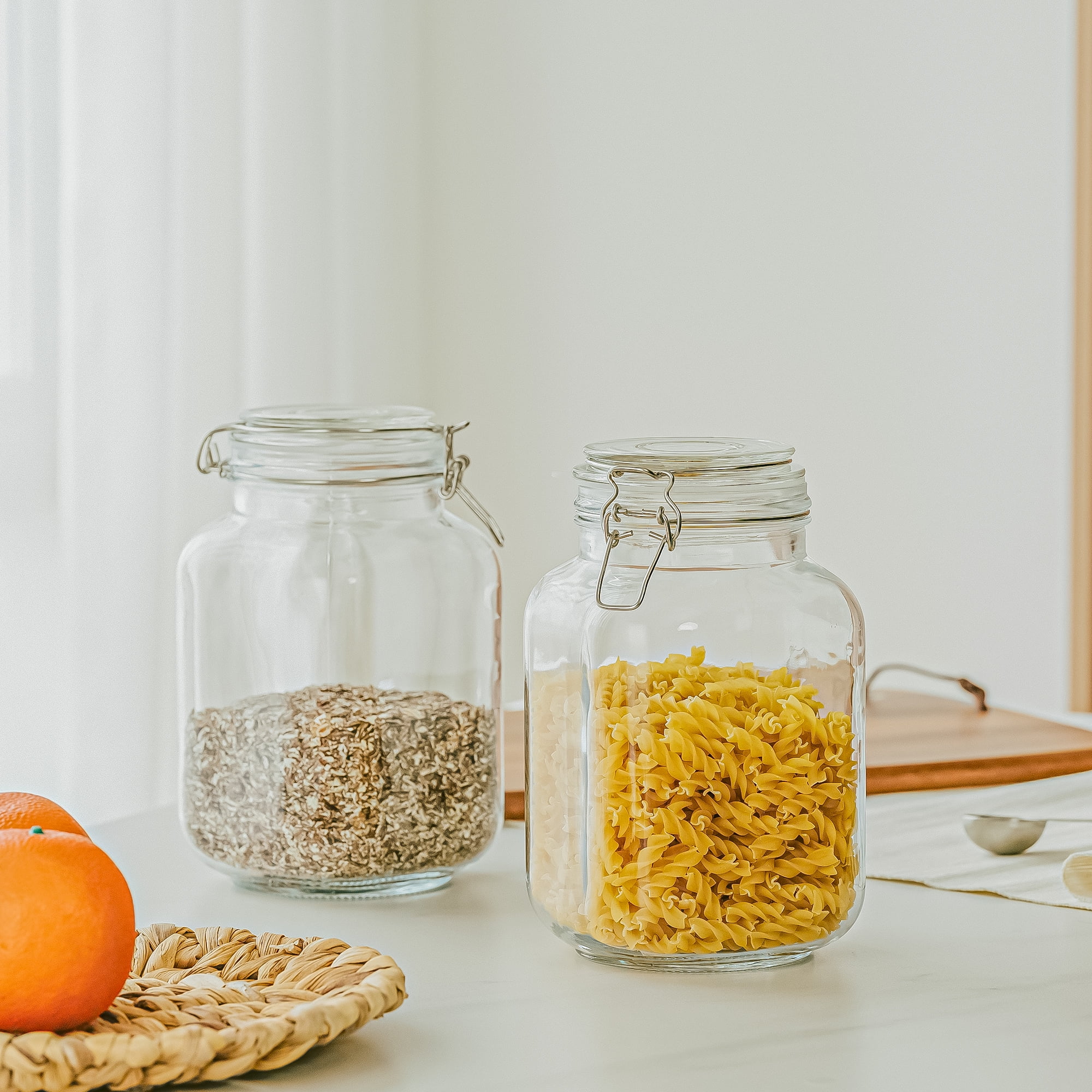 67 oz glazen luchtdichte voeds - Food Storage Containers Glass recensie en prijs