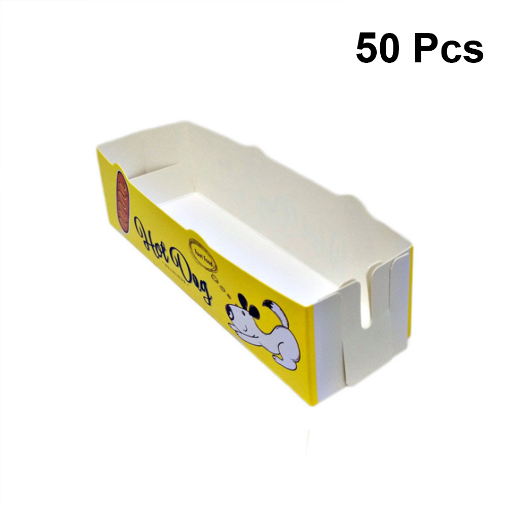 Hot Dog Papier Trays Dienblad  - Food Storage Hot Box recensie en prijs