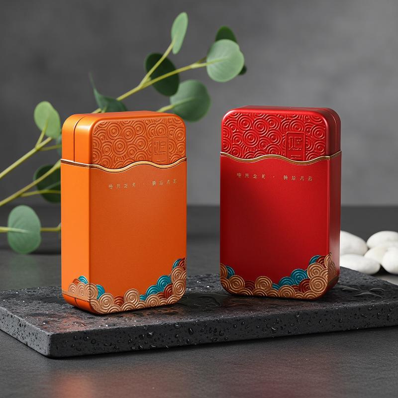 Niet-toxische rechthoekige met - Food Storage Metal Box recensie en prijs