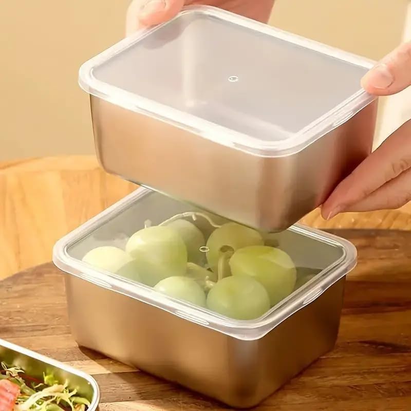 Roestvrijstalen voedselopslagc - Food Storage Metal Box recensie en prijs